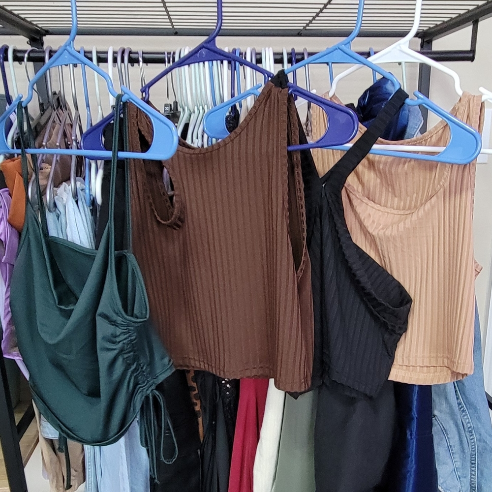 SHEIN Going Out Crop Top Bundle